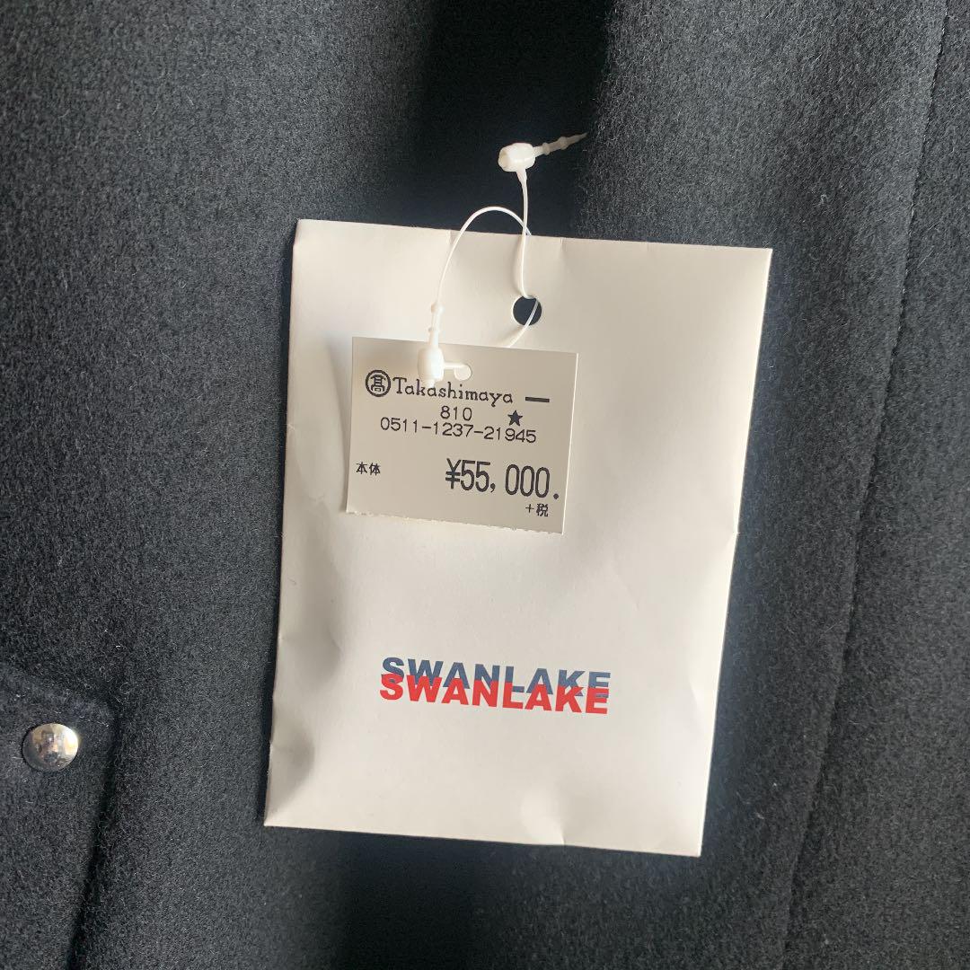 通販超激安 新品 SWANLAKE スワンレイク ノーカラーコート コート メルトン iY2Cd-m10762689497 SALEお買い得
