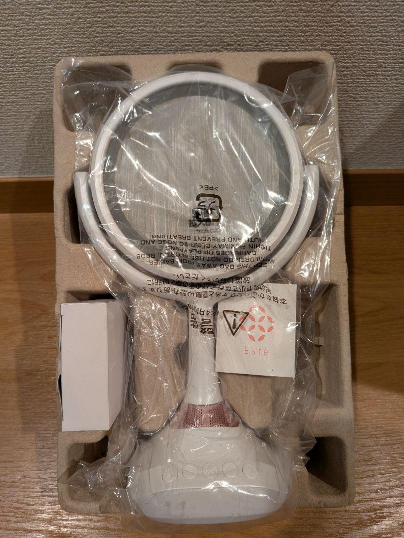 【新品未使用】拡大鏡　マグニファイングミラー ホワイト