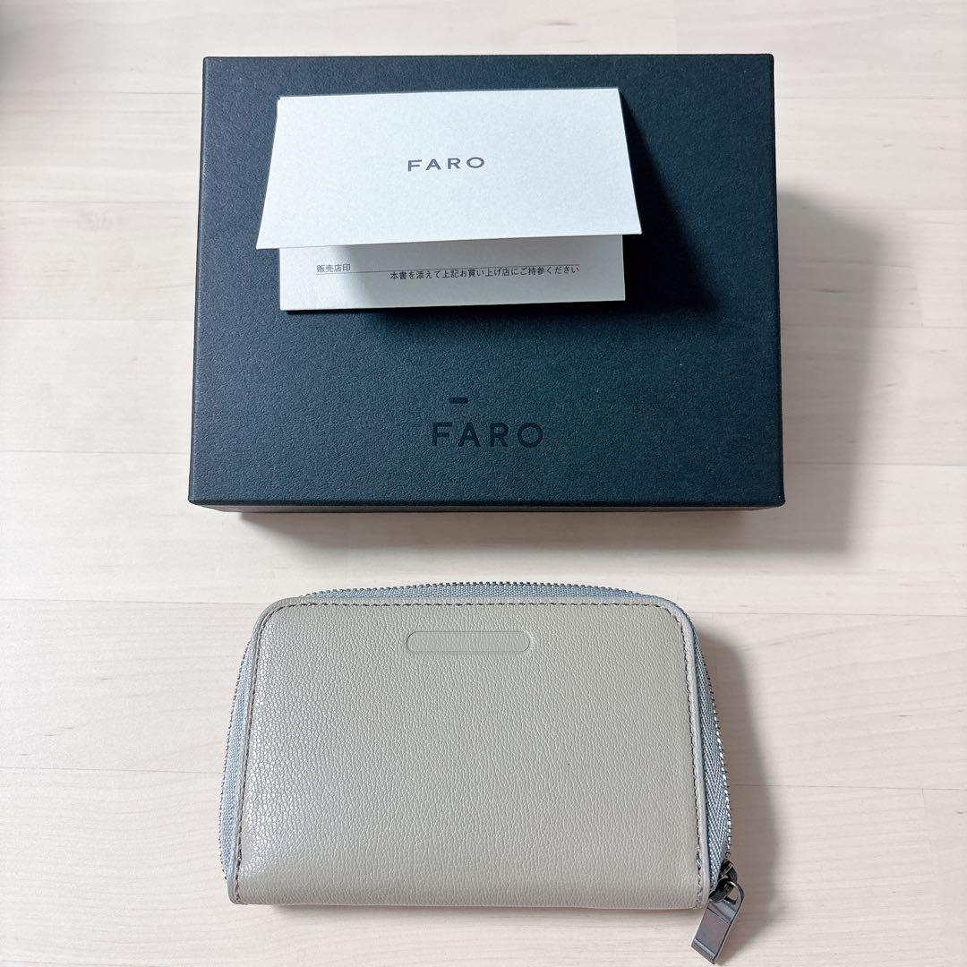 【FARO】コンパクト ジップ ウォレット