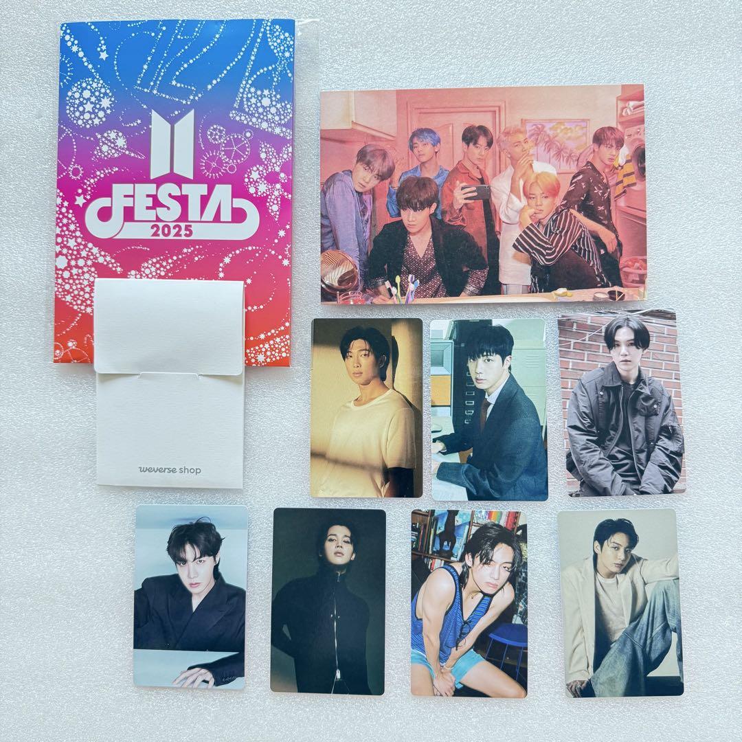 BTS FESTA 2025 カプセルアルバム トレカ コンプリート