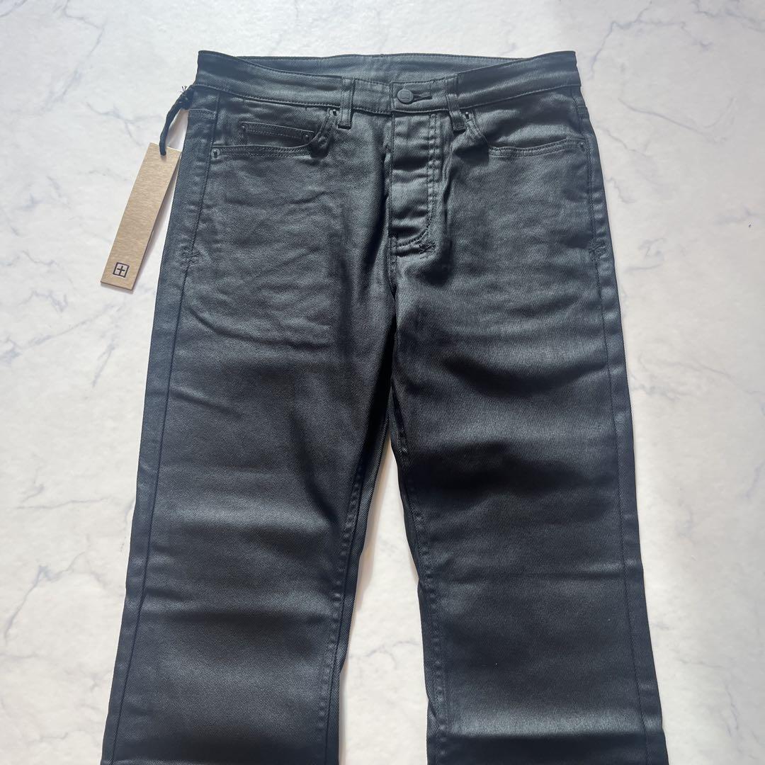 ksubi スビ ブラックBronko ワックスジーンズ フレア 新品 M