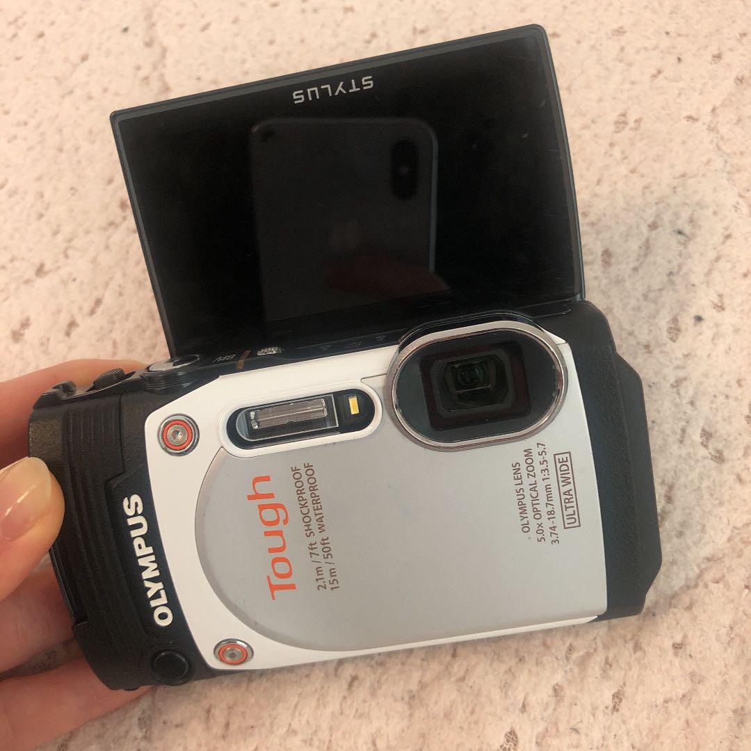 本物の オリンパス Olympus Tg White Tg 860 デジタルカメラ Multipasajes Travel
