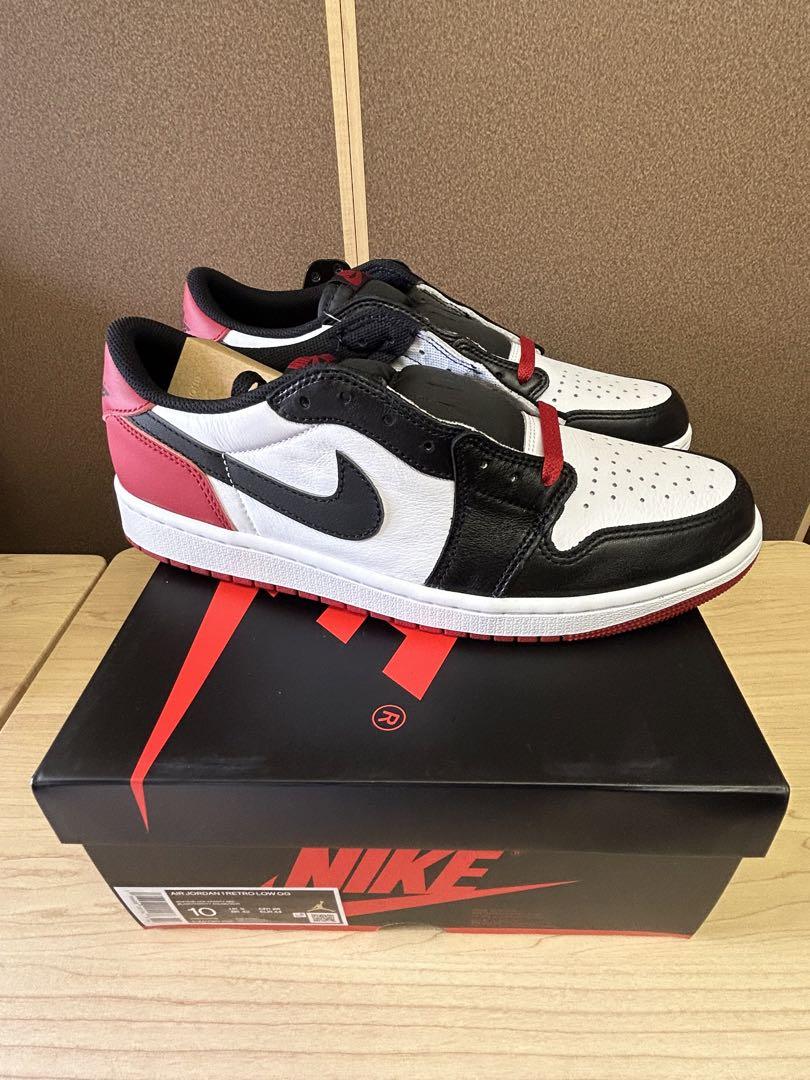 AIR JORDAN1 RETRO LOW OG つま黒　28cm