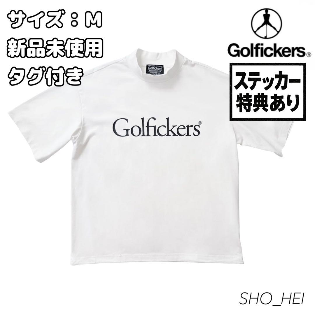 【プロフ必読：新品】Golfickers モックネック（HOLE554）