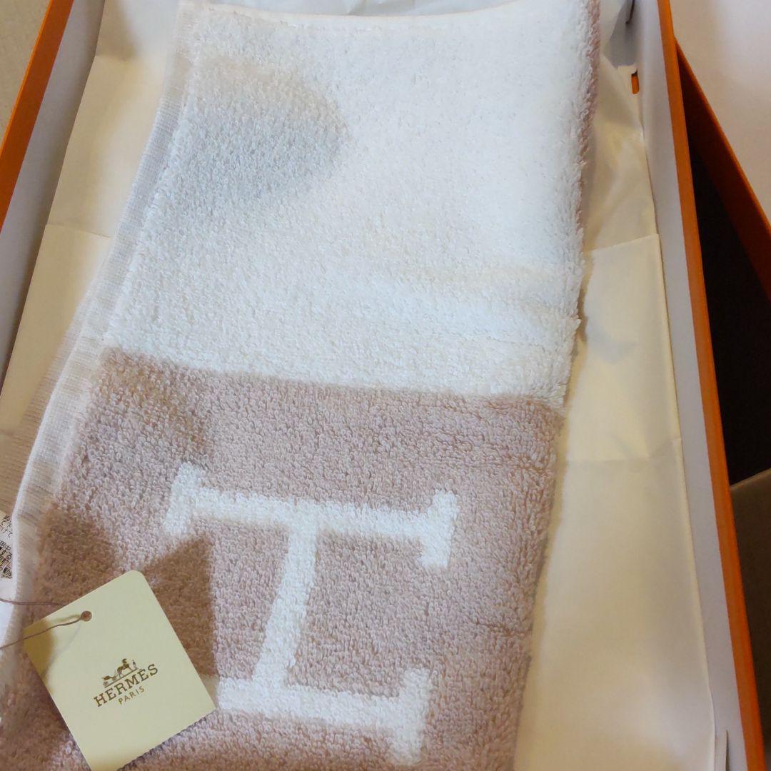 HERMES エルメス アヴァロンタオルハンカチ ※ラッピング ※ HERMES エルメス アヴァロンタオルハンカチ ※ラッピング ※