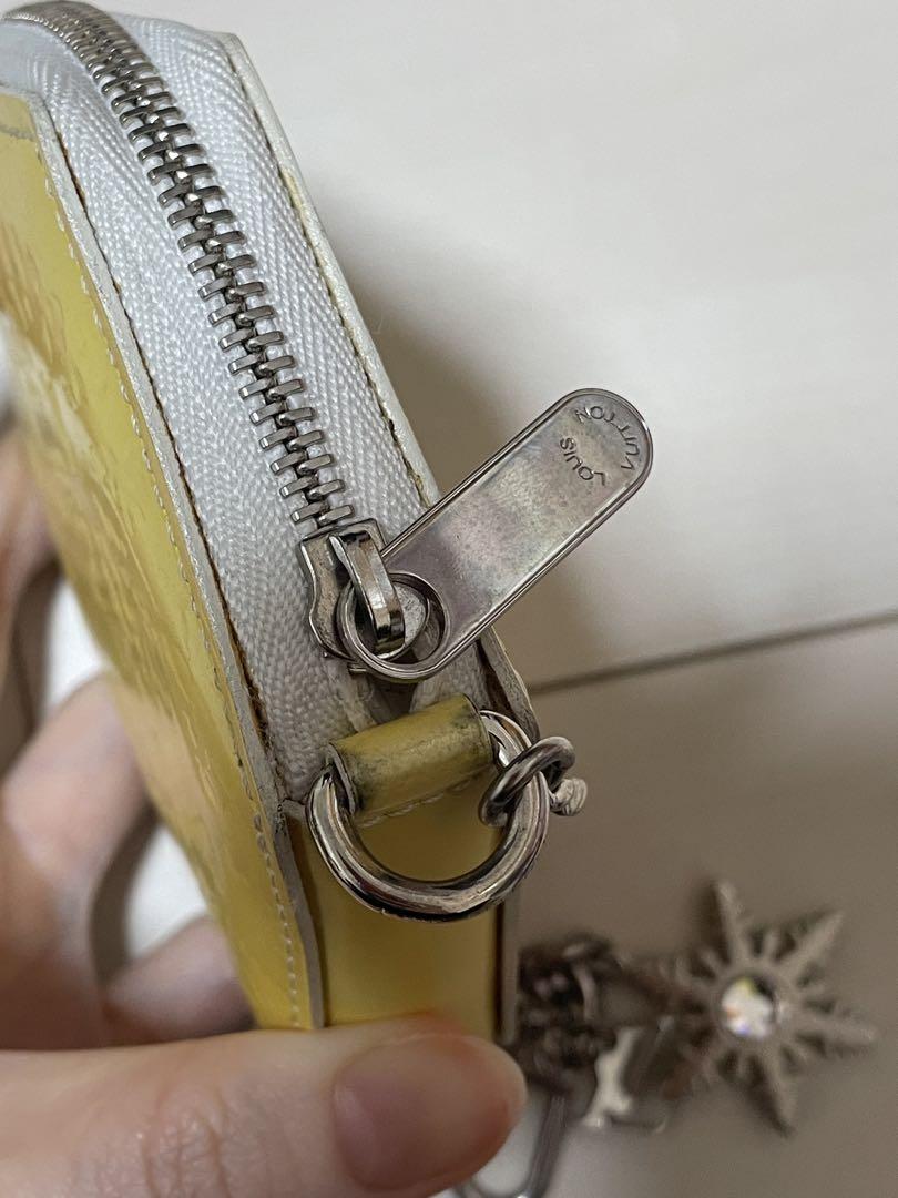 LOUIS VUITTON　モノグラムヴェルニ　ポルトモネフロコン