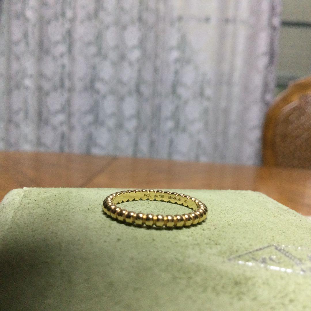 Van Cleef & Arpels ヴァンクリフ&アペル　K18 ペルレリング