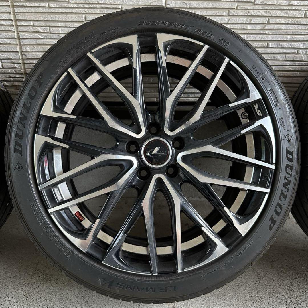【最終値下げ】レオニスSK 17インチ ダンロップ ルマンV＋ 4本