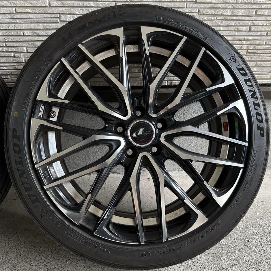 【最終値下げ】レオニスSK 17インチ ダンロップ ルマンV＋ 4本