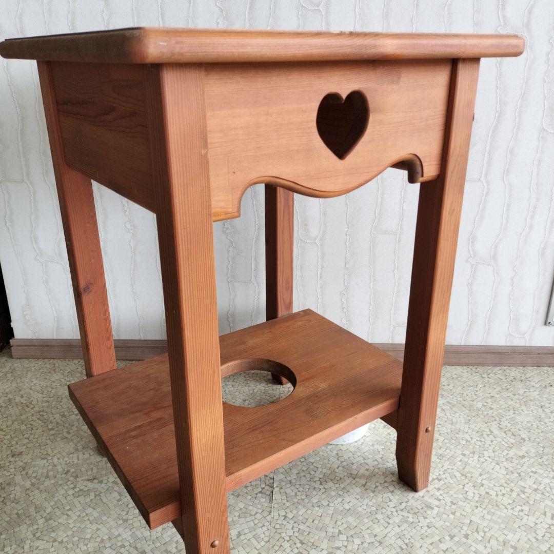 カントリー家具・フラワーポットテーブル
