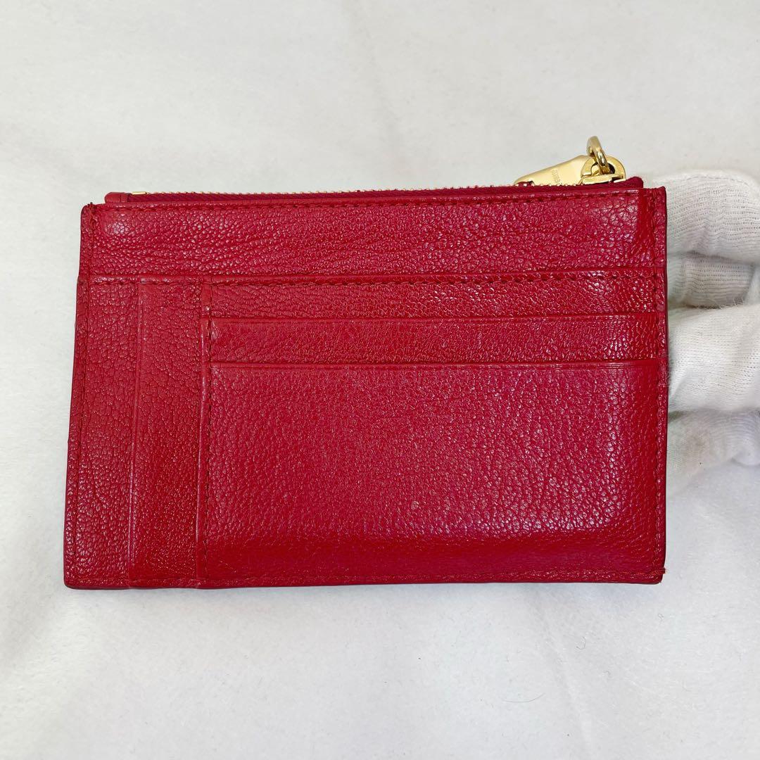 限定数のみ ミュウミュウ miu miu カードケース ミニウォレット