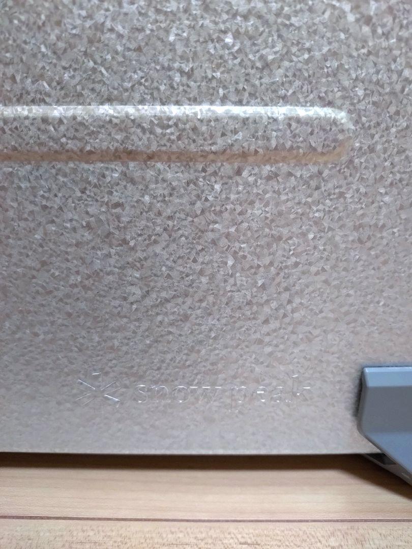 スノーピーク　シェルフコンテナ25 美品　野外使用なし　キャンプ