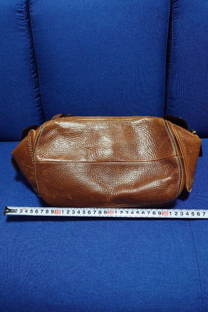ヴィンテージレザー☆ COACH 10049トートバッグ ブラウン ブレイテッド