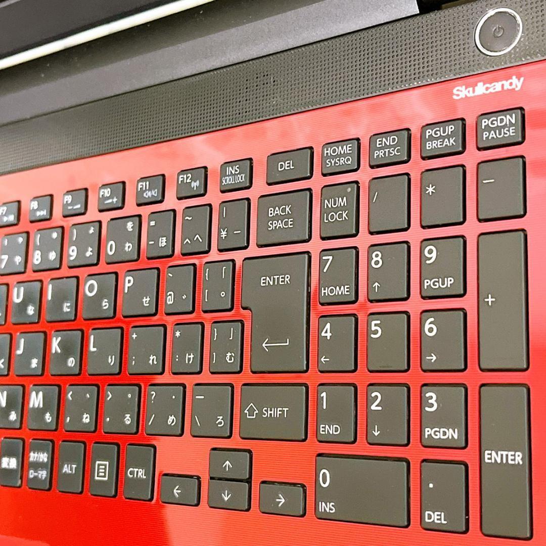 超美品✨Windows11✨新品爆速SSDノートパソコン赤✨カメラ薄型✨オフィス