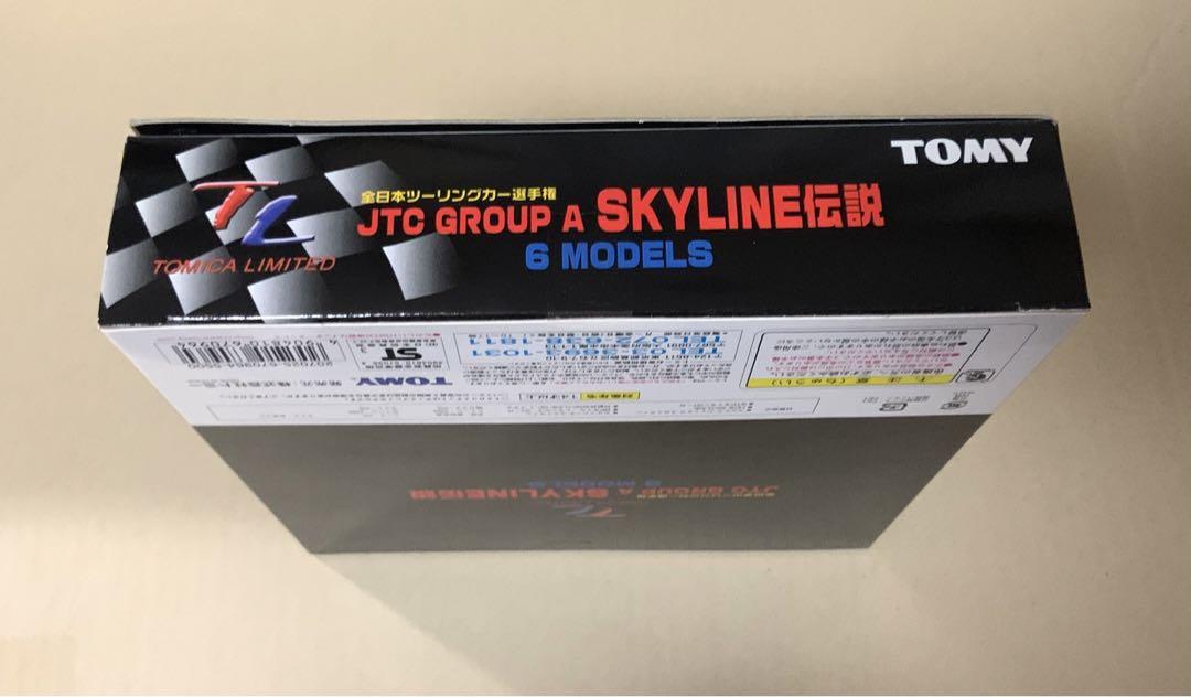 トミカリミテッド　全日本ツーリングカー選手権　スカイライン伝説　6モデル