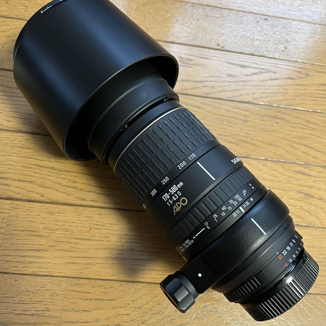 問題なしSIGMA シグマ APO 170-500mm F5-6.3 D 望遠