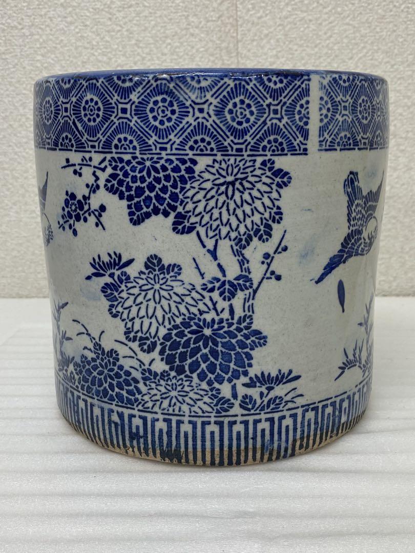 3-1961 伊万里印判？火鉢　手あぶり