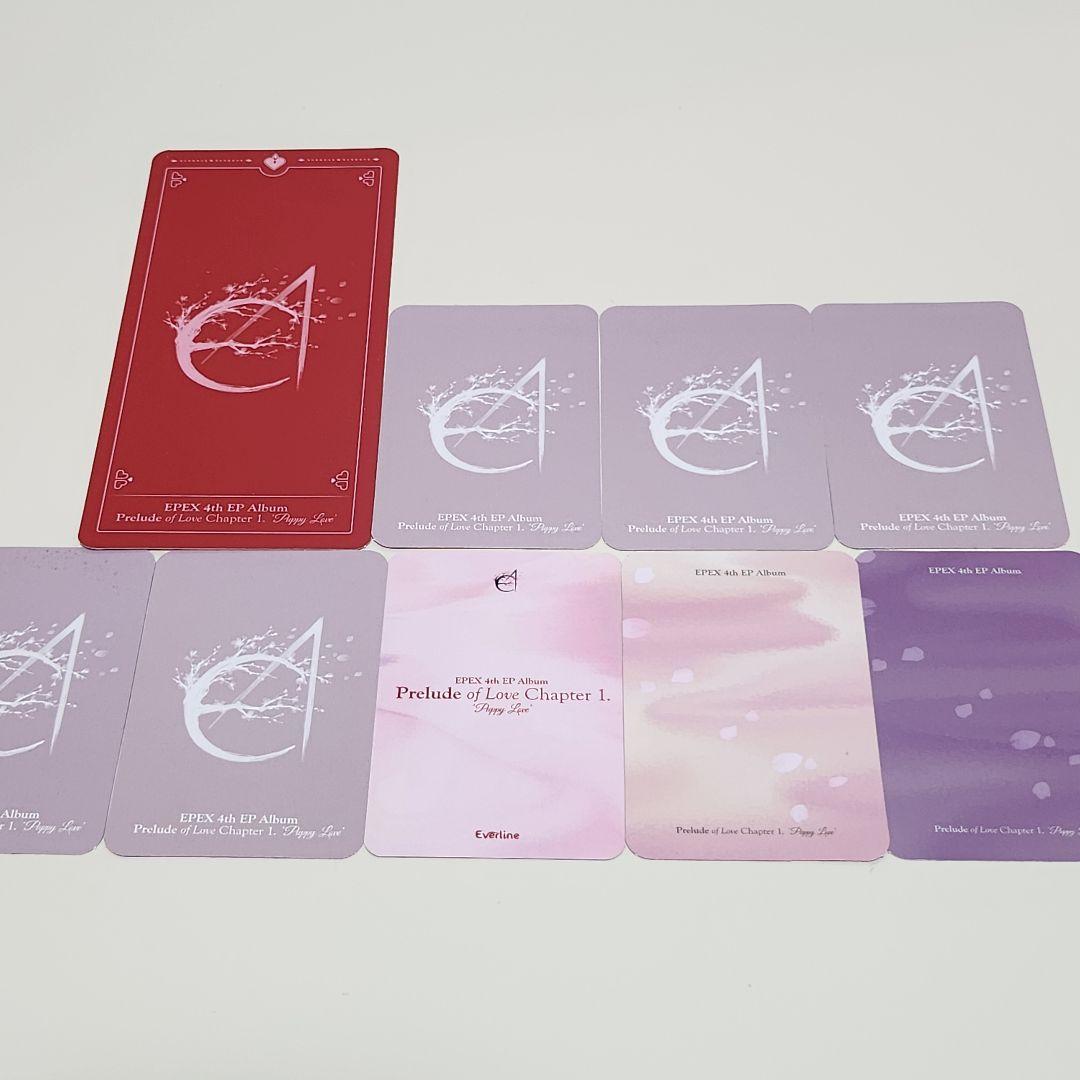 epex 2集 トレカ 愛の書 アミン コンプ セット