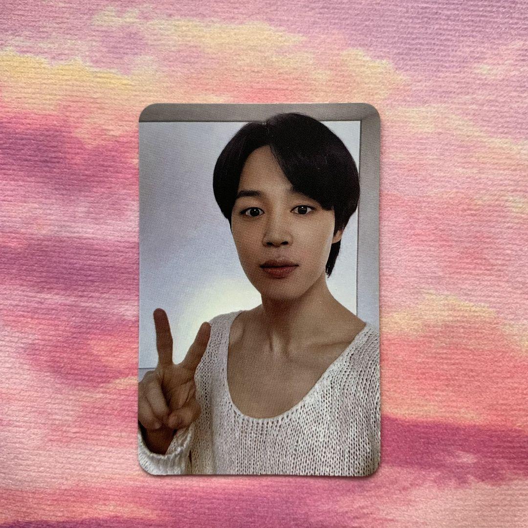 BTS FACE JPFC 当選 JIMIN ランダム フォトカード BTS FACE JPFC 当選 JIMIN ジミン ランダム トレカ②