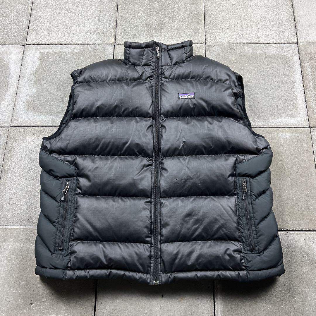 ジャケット・アウター 2008 patagonia goose down vest black XL