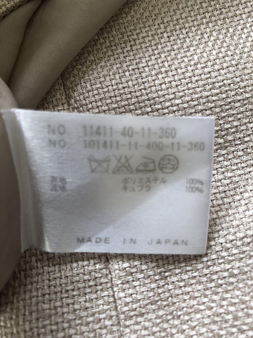 ANAYI アナイ ノーカラー スカートスーツ