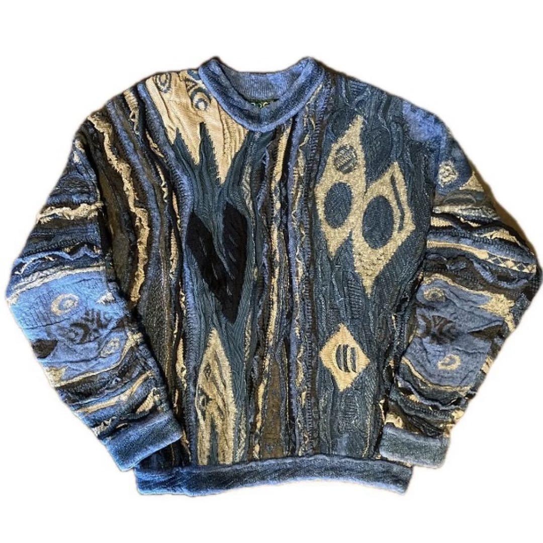 COOGI 3Dニット コットン　リネン