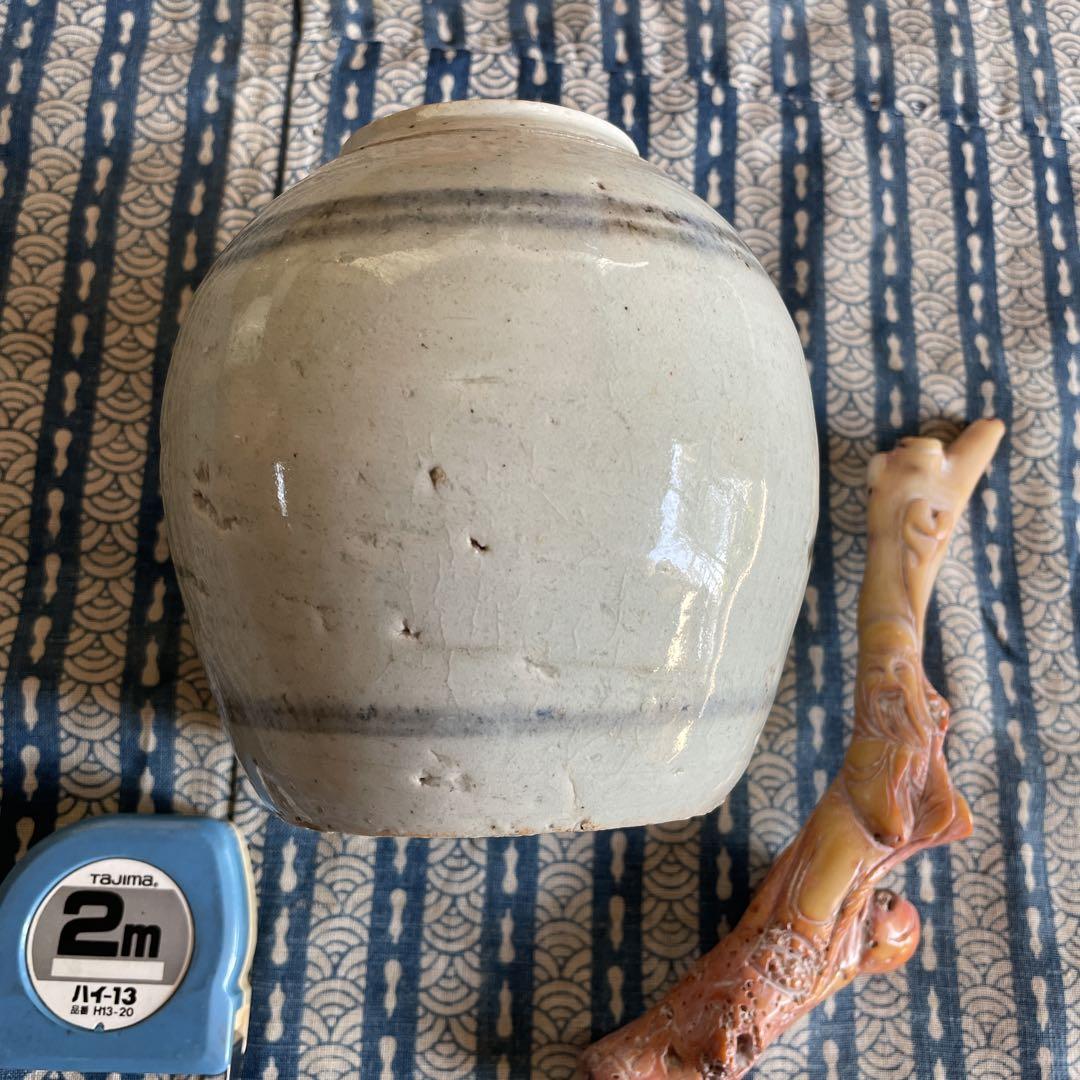 初期伊万里　古伊万里　染付　小壺