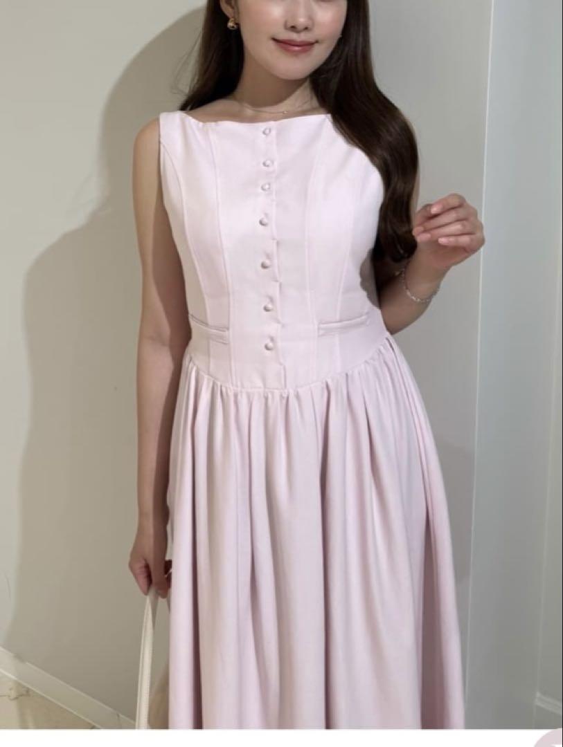 Deauville Gathered Long Dress新品未使用サイズS