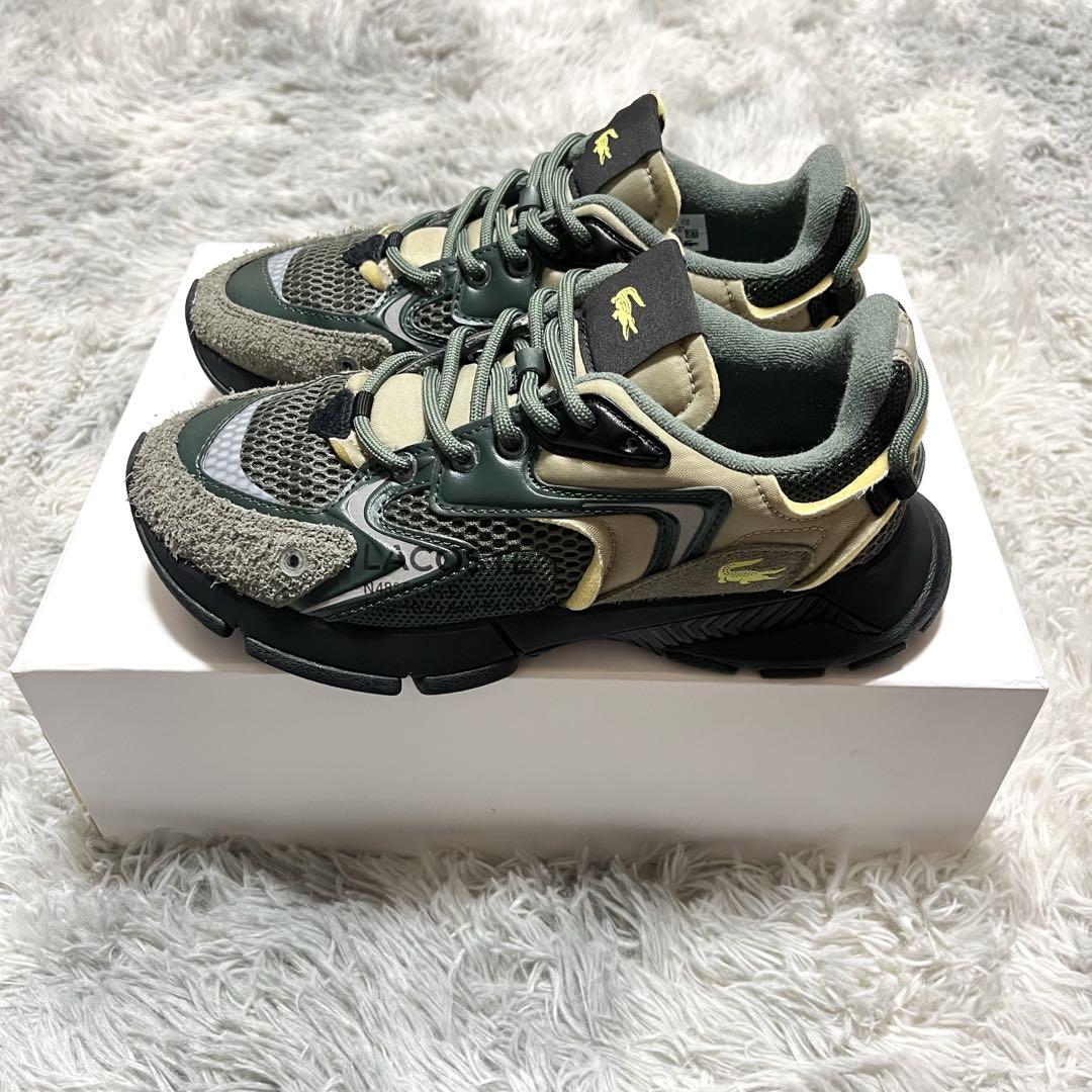 【美品】LACOSTE コンビ ダッドシューズ 〈定価19,250円〉 美品】LACOSTE コンビ ダッドシューズ 〈定価19,〉
