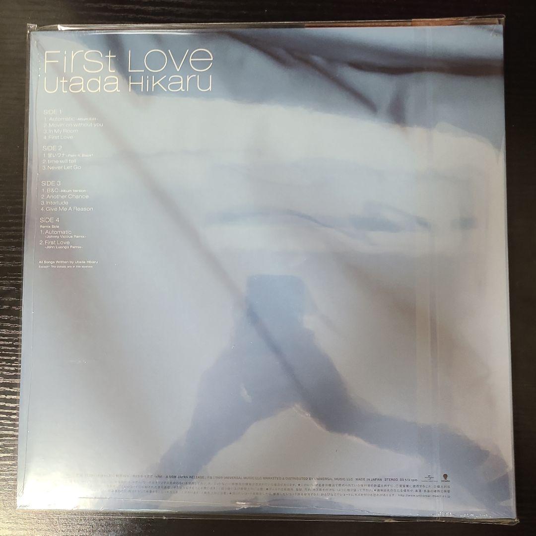 宇多田ヒカル First Love LP レコード メガジャケ付 新品未使用 Amazon.co.jp: First Love (生産限定盤)(2枚組)(特典:なし