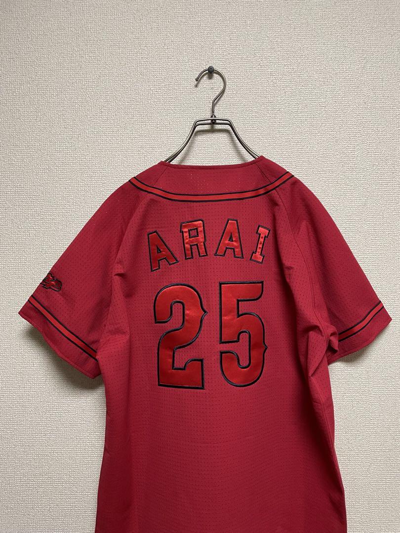 ★新品★ 広島東洋カープ 新井貴浩 ハイクオリティ ユニフォーム 赤 新井監督