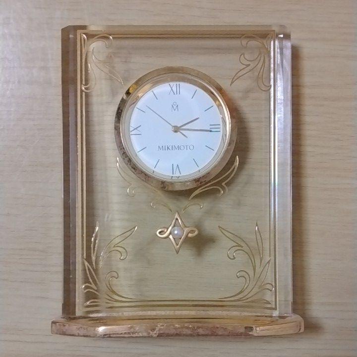 再び値下げしました〕 ミキモト 置き時計 【SALE/95%OFF】 再び値下げしました〕 ミキモト 置き時計 【SALE/95%OFF】
