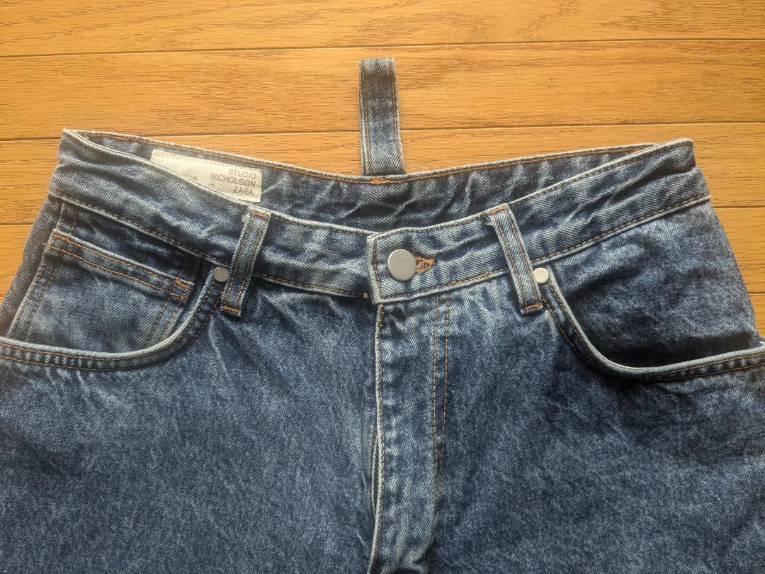 ZARA × STUDIO NICHOLSON ワイドレッグ デニムパンツ 36