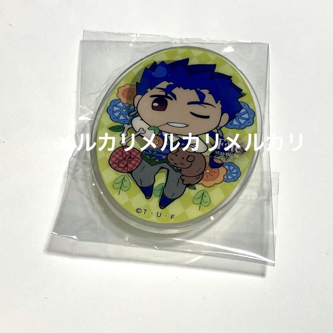 Fate ufotable カフェ アクリルバッジ クーフーリン ランサー