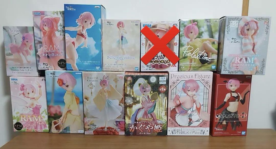 リゼロ ラム フィギュア まとめ売り12点