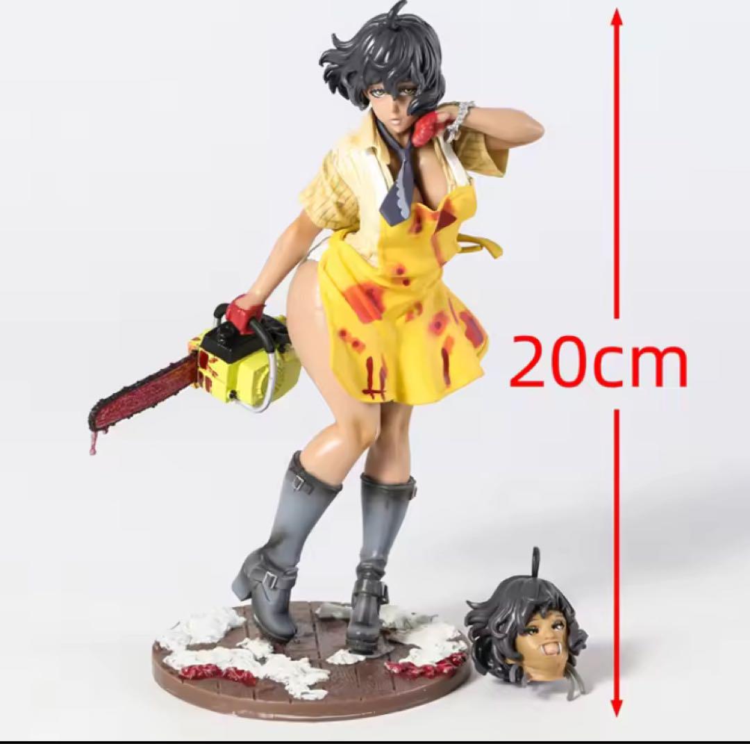美少女 レザーフェイス レザーフェイス フィギュア 20cm 箱有り　即日発送！