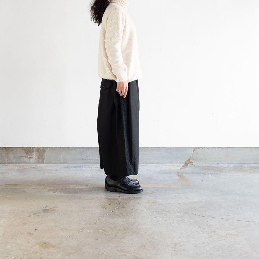 ゴーシュ◼︎コットンオックギャザーワイドパンツ ゴーシュ◼︎コットンオックギャザーワイドパンツ