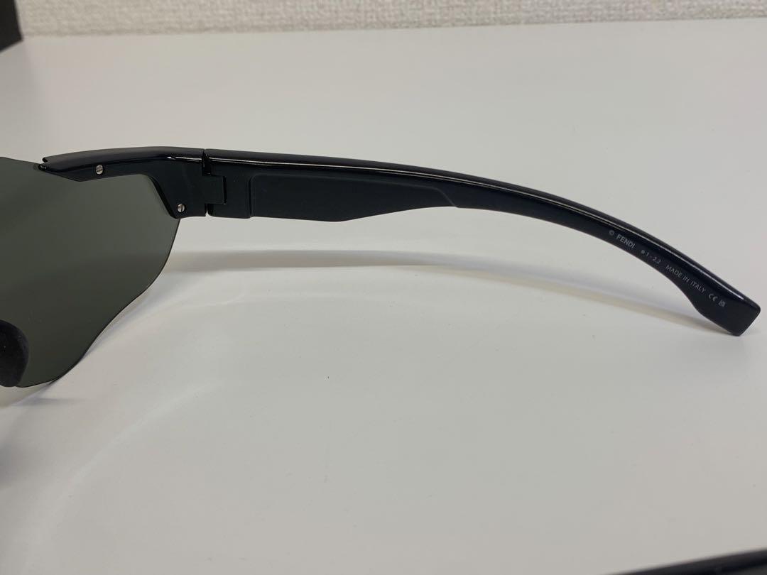 FENDI フェンディframeless アセテート サングラス ブラック