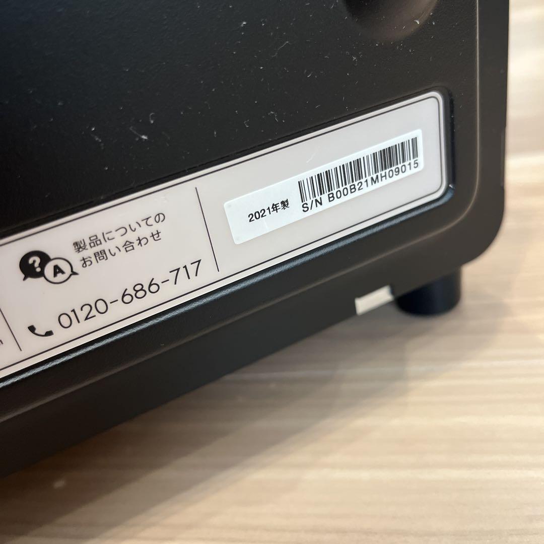 BALMUDA トースター ブラック【2021年製】