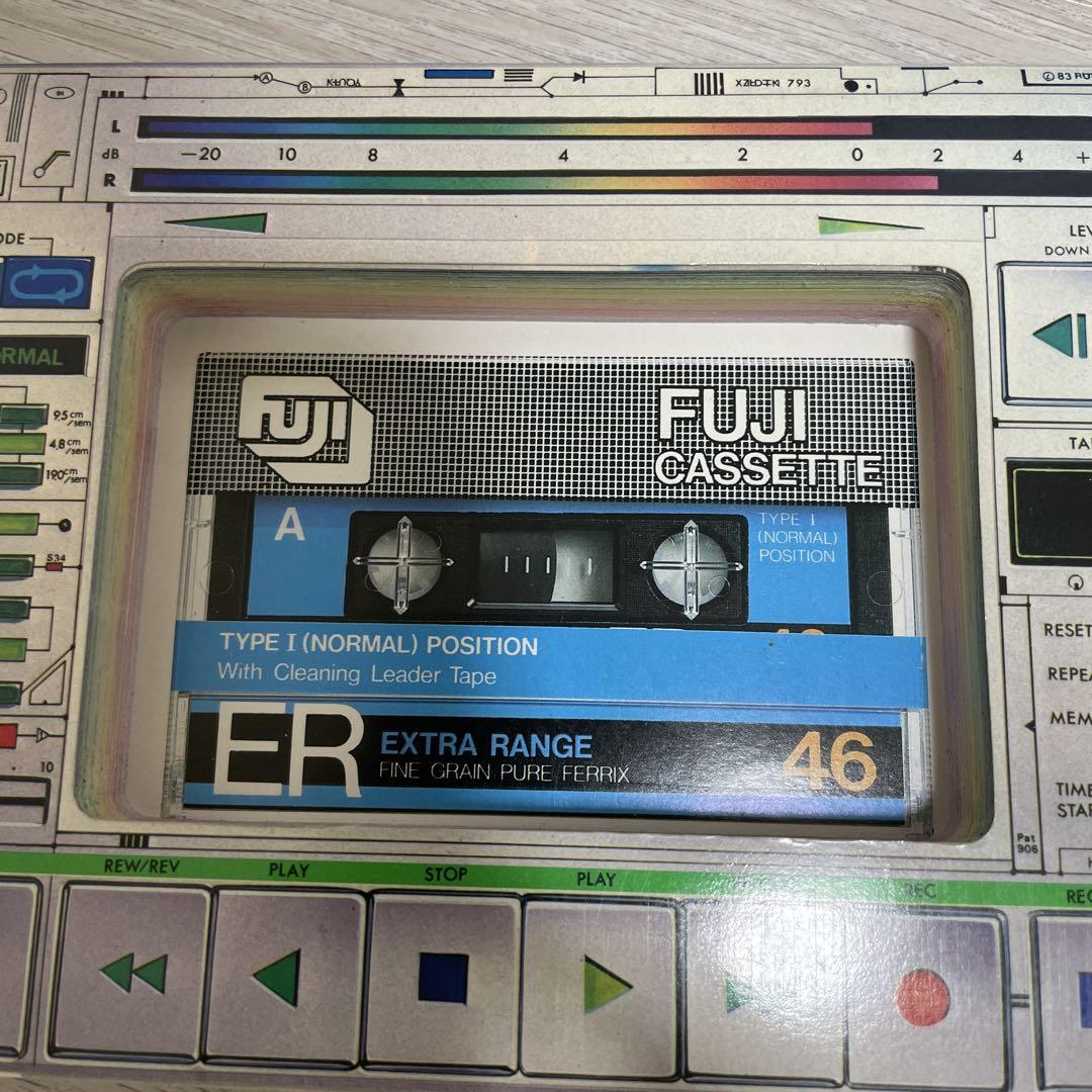 Fuji ER 46 カセットテープ ノーマルポジション