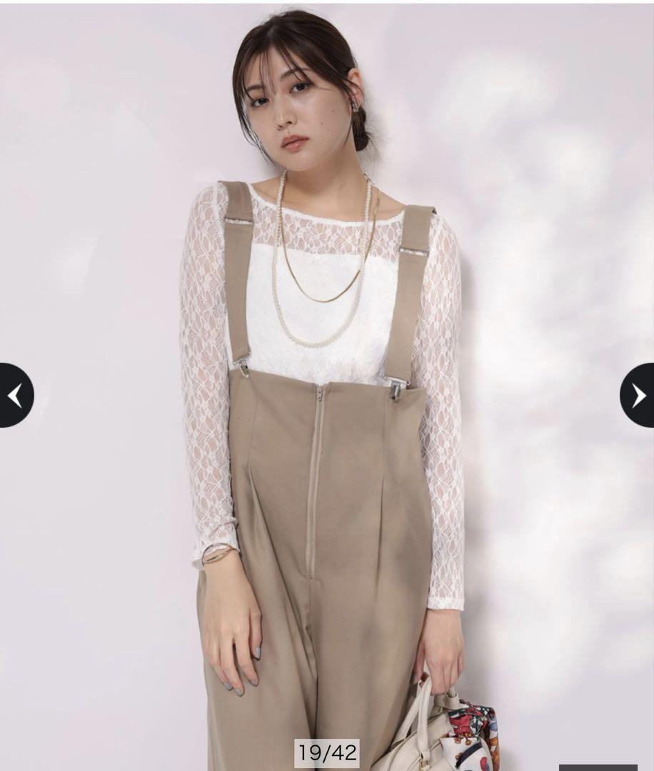 新品未使用 MystradaレースロンT