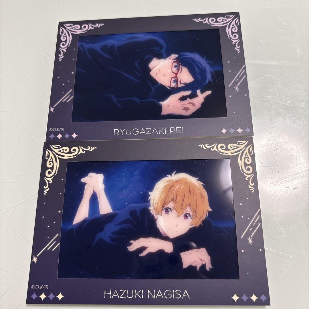 Free!　渚　海外限定前売り特典　クリアカード Free! × KUMAGUZI クリアカード 竜ヶ崎怜 葉月渚 - メルカリ