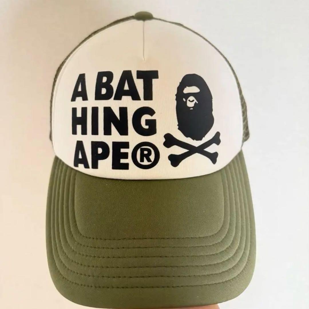 A BATHING APE メッシュキャップ - メルカリ