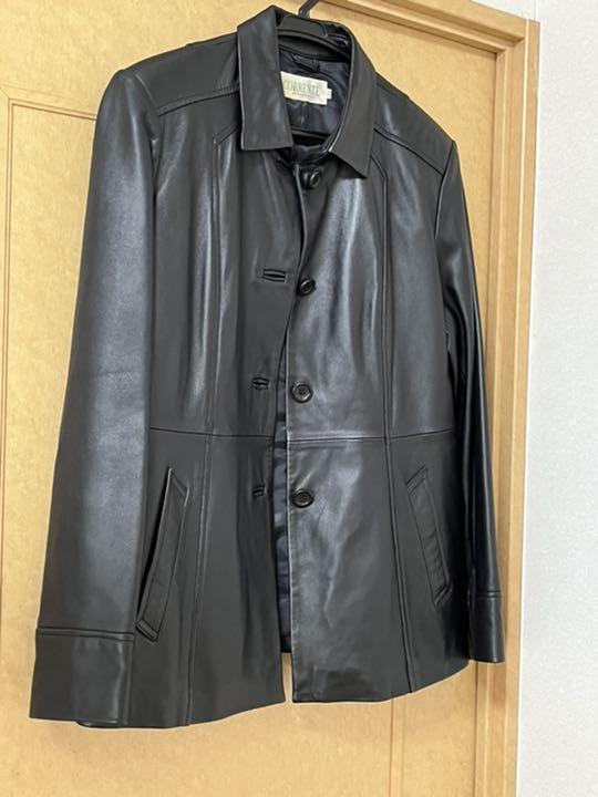 ブラック 羊本革 高級レザージャケット ゆったり11号 極美品 66%以上節約 ブラック 羊本革 高級レザージャケット ゆったり11号 極美品 66%以上節約