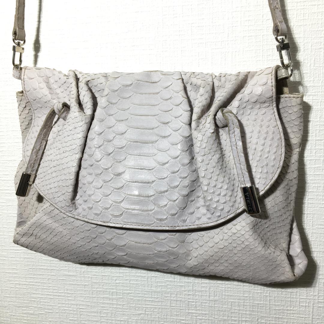 新品 B148 FURLAサリー パイソン ショルダーバック RLhmX-m10823000032 超激得限定SALE