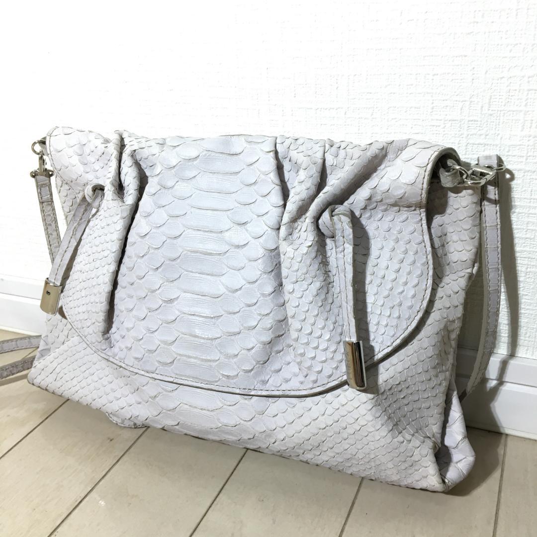 新品 B148 FURLAサリー パイソン ショルダーバック RLhmX-m10823000032 超激得限定SALE