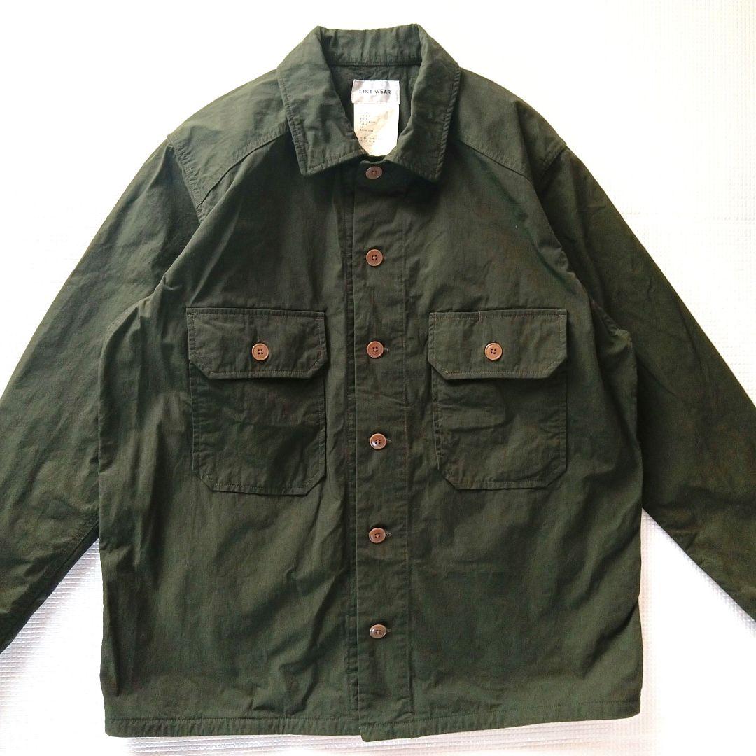 美品◆YAECA LIKE WEAR ミリタリー　シャツ　ジャケット　ナイロン