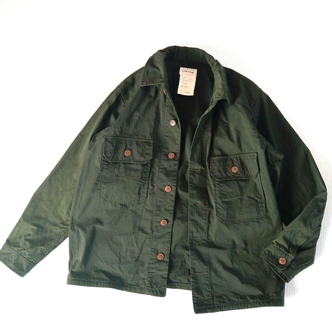美品◆YAECA LIKE WEAR ミリタリー　シャツ　ジャケット　ナイロン