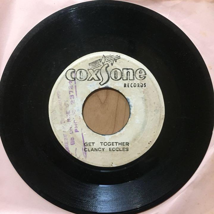 レゲエレコード CLANCY ECCLES／GET TOGETHER ska