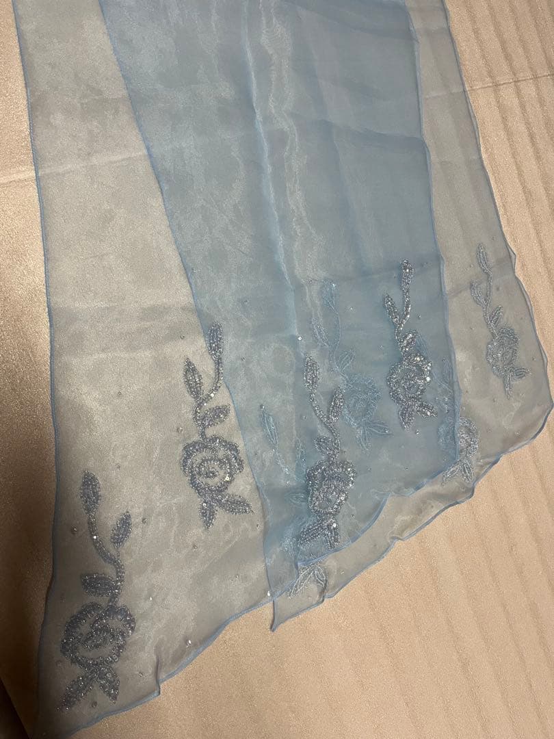 FK byVICEO international/高級/水色＋ゴールド/ロング